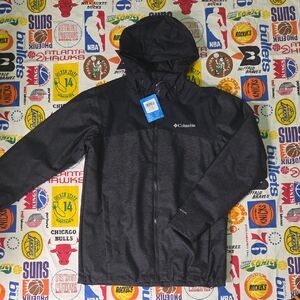 Columbia Charcoal Hooded Jacket